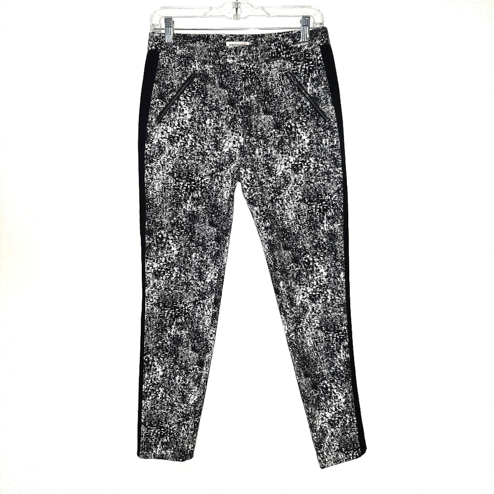 REBECCA TAYLOR Animal Jacquard Pants Size 4